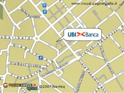 Map of UBI Banca